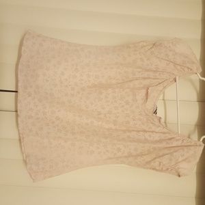 Pink Flowery Blouse
